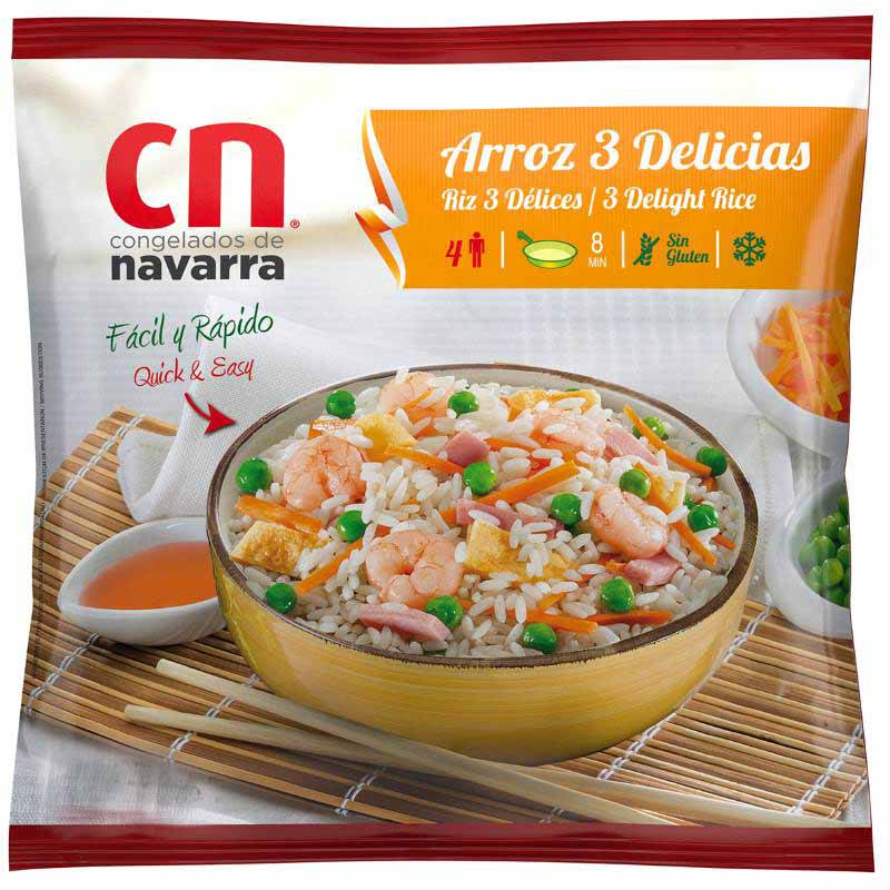 Comprar Arroz 3 delicias congelado alteza 400gr en Cáceres