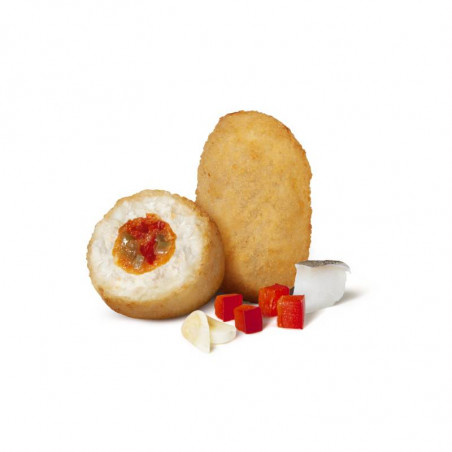 Croqueta Tressoro Bacalao-Pisto Bolsa 500gr.