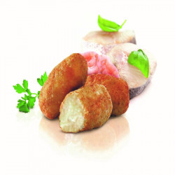 Croqueta Selección Merluza-Gambas Bolsa 500gr