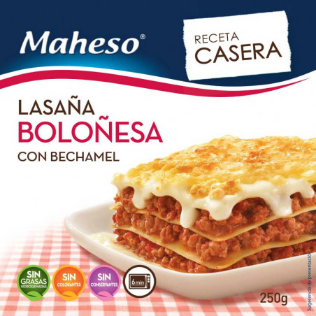 Lasaña de carne casera 250gr.