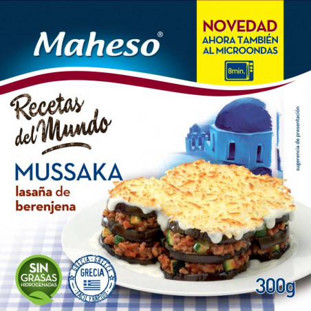 Mussaka lasaña de berengena 300gr.