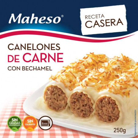 Canelon de carne con bechamel 250gr.