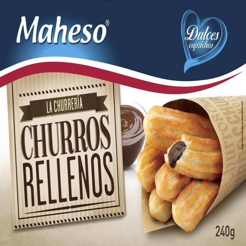 Churros Rellenos caja 240gr.