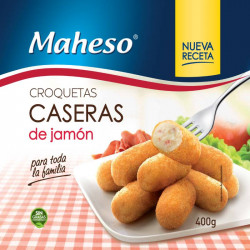 Croqueta casera jamón bolsa 400gr.