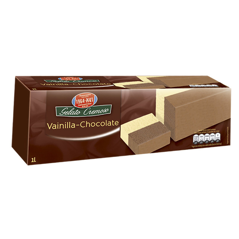 Bloque Vainilla-Chocolate 1L.