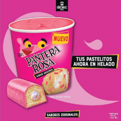 Helado pantera rosa de bimbo 500ml.