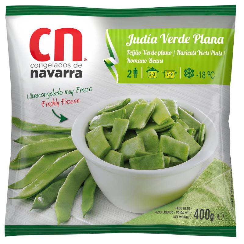 CONGELADO JUDIAS VERDES PLANAS 400G