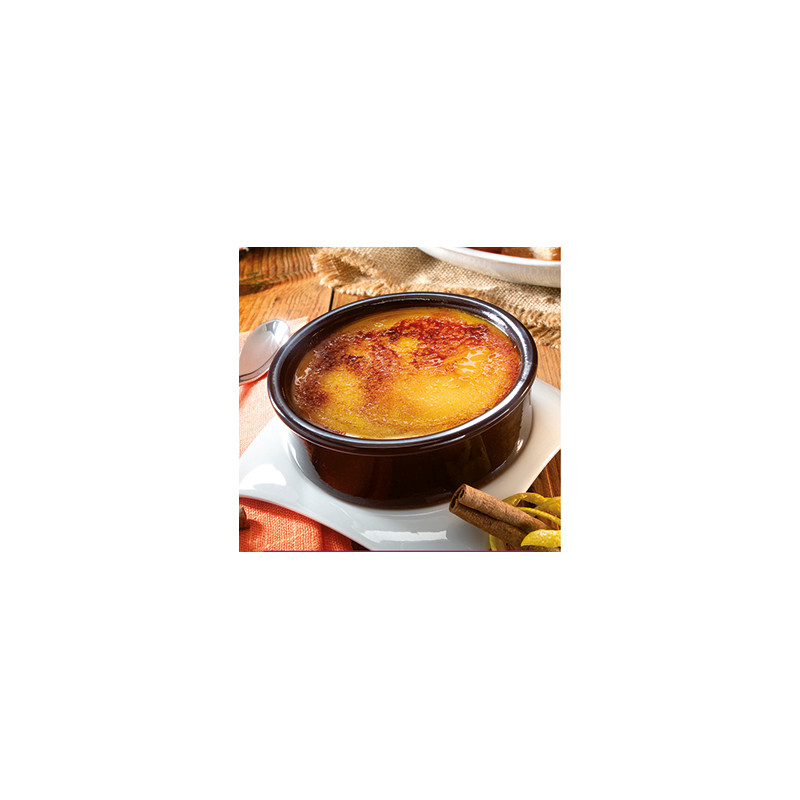 Crema Catalana helada cerámica Congelados Lola Cacerola