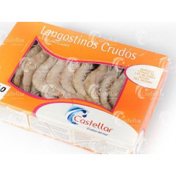 Langostino crudo Mediano caja 800gr.