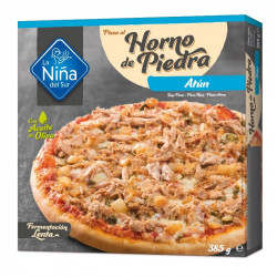 Pizza horno de piedra Atún 400gr.