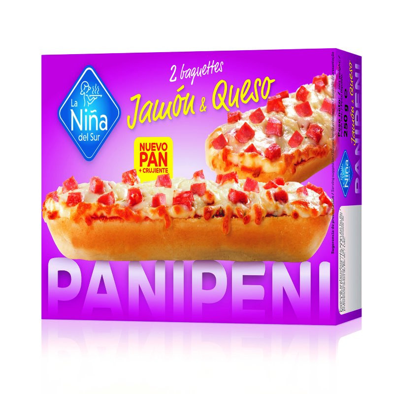 Panipeni Jamón y Queso